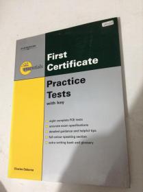 First Certificate :Practice Tests with key