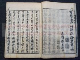 本網唯一全本 《世说钞撮 一至四 世说钞撮补 上下》 宝历癸未1763年/明和九1789年和刻本  皮纸原装六册全 江户汉学家竺常和尚撰，竺常和尚即大典显常禅师，精通汉学，能汉诗，有诗学理论，儒释二道并能出入自由，在相国寺精研《世说新语补》二十余年，为钞撮四卷补二卷，系日本治世说最好的一部著作