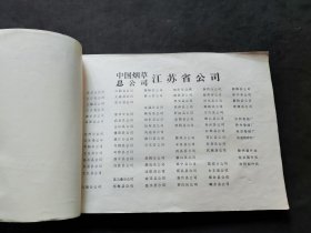 江苏省卷烟销售价格汇编 （1987年）