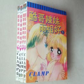 小32开单行本漫画书《酷哥辣妹两相好》全4册