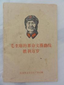 毛主席的革命文艺路线胜利万岁（陕西师大东方红广播台编）