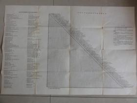 104种注射液物理化学配伍禁忌表（尺寸:  53 × 35 cm）