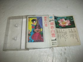 磁带：中国古典名曲（汉宫秋月、平沙落雁、阳关三叠、阳春白雪） 4盒合售