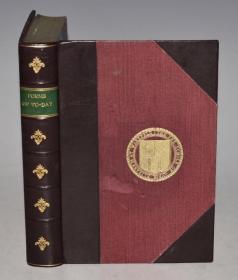 【特价】1934年 Poems of To-Day. 现代英诗经典《今日诗集》 3/4摩洛哥羊皮精装 名坊出品 品佳 配补精美插图