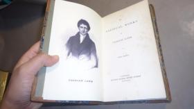 1838年The Poetical Works of Charles Lamb《 兰姆诗歌全集》3/4小牛皮豪华古董书 珍贵早期版本 增补精美插图