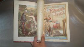 1882年Pictorial Records of Remarkable Events in the History of the World. 《世界历史大事记图鉴》金碧辉煌全插图精装初版本 超大开本