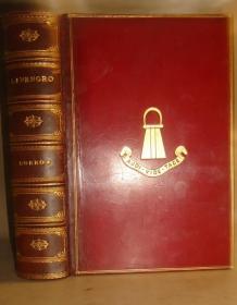 1914年  George Borrow:  Lavengro 乔治•博罗 《莱文格罗》全原粒面小牛皮豪华古董书 全插图本