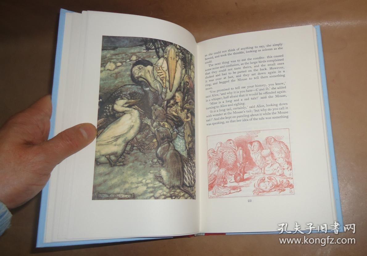 Lewis Carroll _Alice in Wonderland 《爱丽丝漫游奇境记》JOHN TENNIEL 绘本 配补Arthur Rackham绝美插图