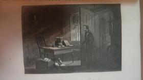 【补图2】1862年WORKS OF CHARLES DICKENS 史上最早的一套《狄更斯全集》 绝品珍贵初版本 3/4摩洛哥羊皮 24册全 原品钢板画插图4百多张 品相上佳