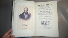 1930年 William Cobbett - Rural Rides 威廉·科贝特散文经典《骑马乡行记》限量插图精装本2巨册 品佳