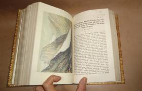 1842年Forhandlingar vid De Skandinaviske Naturforskarnes《斯堪的纳维亚自然科学考论》珍贵初版本 全摩洛哥羊皮豪华版