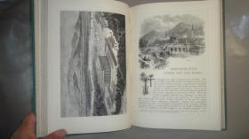 1880 年Pictures From Bible Lands《圣地风光图录》珍贵初版本  百多桢精美版画插图 金碧辉煌善本 大开本品佳