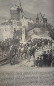 【补图1】1871年 (1-6月) Illustrated London News 《伦敦新闻画报》1871年 (1-6月)合订 普法战争 及 巴黎公社