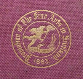 1863年《苏格兰铜版画辑》珍贵蚀刻版画插图巨册