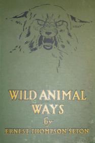 【特价】1916年  Ernest Thompson Seton-Wild Animal Ways  动物文学经典《野兽之道》全插图绘本