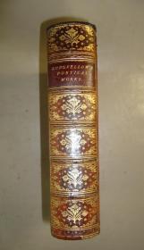 1870年Poetical Works of Henry Wadsworth Longfellow《朗费罗诗全集》全树纹小牛皮 金碧辉煌善本 品佳 配补插图