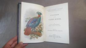 【补图】1896年 Hand-Book of British Birds. 自然史经典《图本猎鸟手册》3/4小牛皮精装 48张绝美珂罗版手工彩色版画 品相绝佳