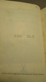 1923 年THE COLLECTED POEMS OF JOHN MASEFIELD 海洋诗人《约翰·梅斯菲尔德诗选》3/4小牛皮豪华精装 品绝佳