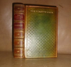 1908年John Galsworthy –The Forsyte Saga  诺奖得主高尔斯华绥代表作《福尔塞世家》配补插图