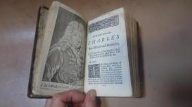 1713 John Dryden - Satire of Juvenal  大诗人德莱顿英译名诗《朱文纳尔讽喻诗集》全小牛皮高古古董书 大量精美铜版画插图 绝品珍贵