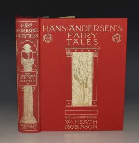 HANS ANDERSEN - Fairy Tales 《安徒生童话》满金彩绘函装超大豪华本 名家希思•罗宾逊彩色全插图版