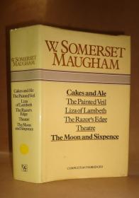 Maugham: The Moon and Sixpence /  Cakes and Ale《毛姆长篇小说6种合集》全插图 精装大开本 品相佳