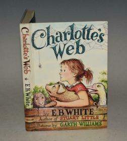 【补图】1952年E.B. White - Charlotte's Web 童话经典《夏洛的网》珍贵初版本精装 原书衣全 品相上佳