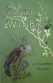 【补图】1883 Familiar Wild Birds . 自然史经典《寻常野鸟图鉴》金碧辉煌满金精装 40张绝美珂罗版手工彩色版画 品佳