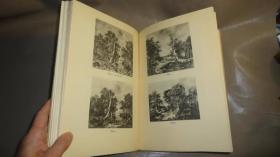 Gainsborough's Landscape Drawings.《托马斯·庚斯博罗山水画赏析》豪华烫金巨册 多张绝美原品石版画 超大开本 品佳 增补多张彩图