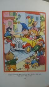 1949 Noddy and the Magic Rubber 著名童话人物诺迪系列《小诺迪与神奇橡胶人》极珍贵初版本 珂罗版套色插图