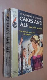 W. SOMERSET MAUGHAM - Cakes and Ale 毛姆经典名著《寻欢作乐》珍贵初版本 布面精装 原书衣全 品上佳