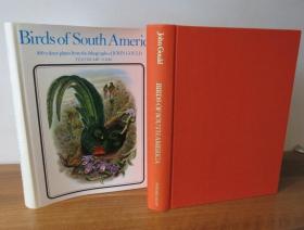 John Gould - Birds of South America 古尔德《南美鸟类图谱》巨著大量彩图 原书衣全