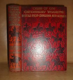 1931年Tales of the Canterbury Pilgrims  乔叟《坎特伯雷故事集》名家Hugh Thomson 全插图本初版