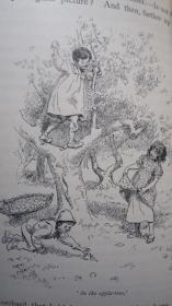 【特价】1903年 Our Village 插画大师Hugh Thomson 绘本《小村之恋》（《我们的村庄》）大量雕版插图 全羊羔皮豪华装桢