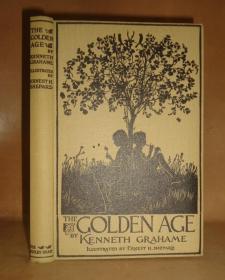 1945年Kenneth Grahame - The Golden Age 格雷厄姆儿童文学经典《黄金时代》小熊维尼漫画形象创造者谢泼德绘本  增补绝美彩图 品佳