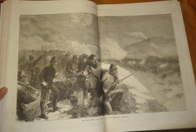 【补图1】1871年 (1-6月) Illustrated London News 《伦敦新闻画报》1871年 (1-6月)合订 普法战争 及 巴黎公社