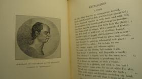 【特价】1911年 The Complete Poetical Works of Oliver Goldsmith 全插图本《歌德史密斯诗全集》全摩洛哥羊皮豪华装帧善本初版本 品相上佳