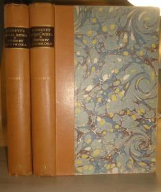 1930年 William Cobbett - Rural Rides 威廉·科贝特散文经典《骑马乡行记》限量插图精装本2巨册 品佳
