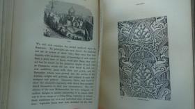 1877年 Ornament 艺术经典《装饰纹样图考》超大开本 大量原品雕版版画插图