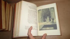 1911年 The Poems Of Algernon Charles Swinburne  6册本《斯温伯恩诗全集》 ¾ 小牛皮古董善本 品上佳
