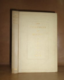 1929年  Robert Bridges -The Testament of Beauty 罗伯特·布里吉斯经典长诗《美的契约》全白犊皮豪华装帧