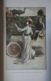 1905 KIPLING -'They'  吉卜林《秋梦》珍贵初版本 F.H. Townsend珂罗版彩色插图 品佳