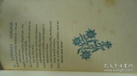 1913 Select Poems of Adam Linday Gordon 《亚当•林赛•戈登诗选》彩色插图本 品佳