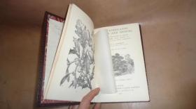 1907 年Our Woodlands Heaths & Hedges 《林中图纪》全原粒面小牛皮精装 精美雕版版画 品相上佳