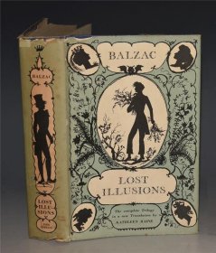 Balzac - Lost Illusions  巴尔扎克名著《幻灭》插图英文本精装  增补精美插图 原书衣全