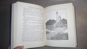 1929年 THE BOOK OF ANIMAL TALES. 少儿自然经典《动物传奇录》布面满堂烫金彩绘精装 珍贵初版本