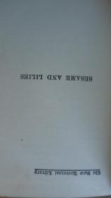 1907年John Ruskin:  Sesame and Lilies  拉斯金经典艺术随笔名著《芝麻与百合》精装全插图本古董书 品佳