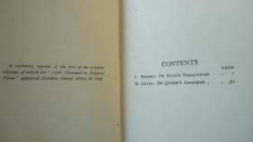 1907年John Ruskin:  Sesame and Lilies  拉斯金经典艺术随笔名著《芝麻与百合》精装全插图本古董书 品佳