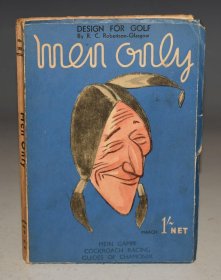 1939年 Men Only 珍贵早期杂志《男人邦》精美插图 品相上佳