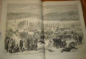 【补图1】1871年 (1-6月) Illustrated London News 《伦敦新闻画报》1871年 (1-6月)合订 普法战争 及 巴黎公社